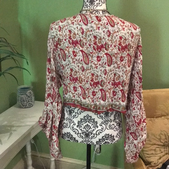 Boho cropped top - Picture 4 of 4